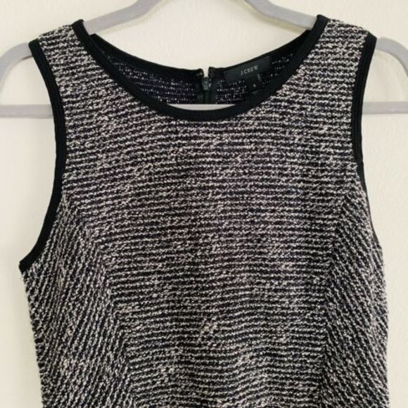 J.Crew Womens A line Tweed Fit Flare Dress - Picture 3 of 5